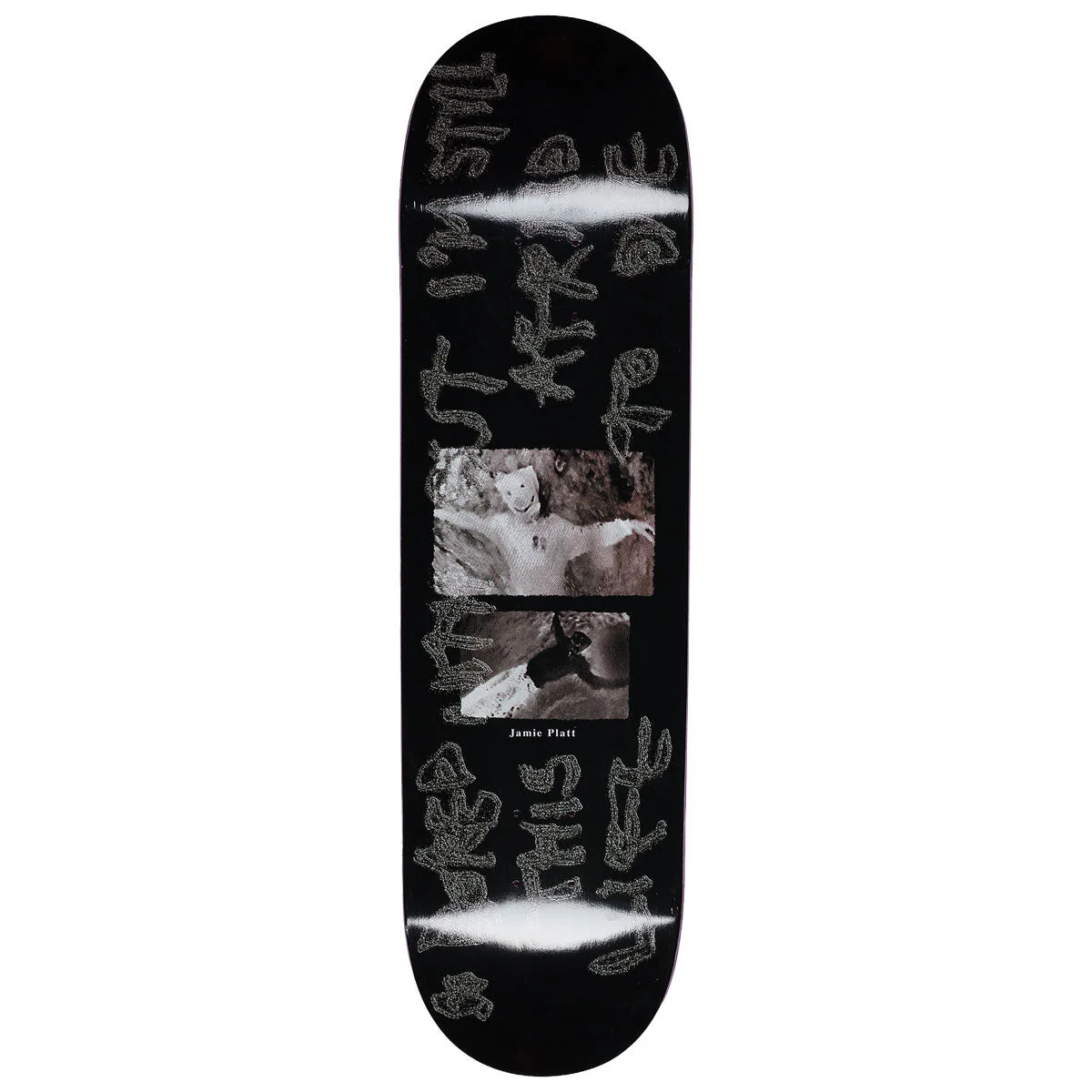 Polar Jamie Platt So Bored Skateboard Deck - Purple - 8.25"