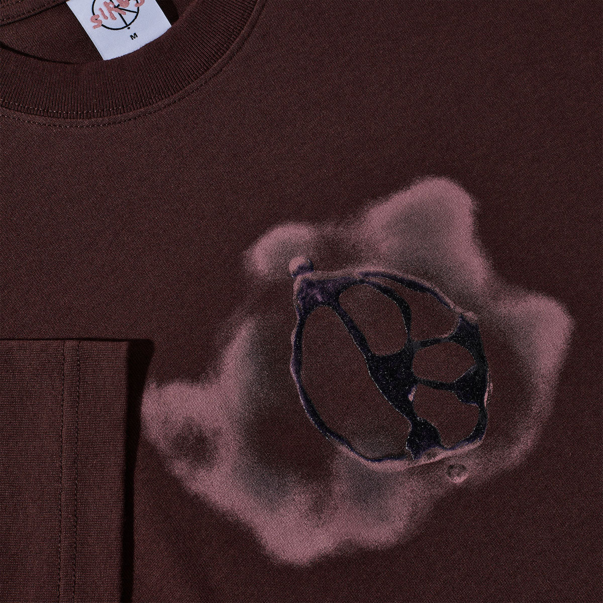 Polar Metal Logo T-Shirt - Washed Bordeaux - Image 2