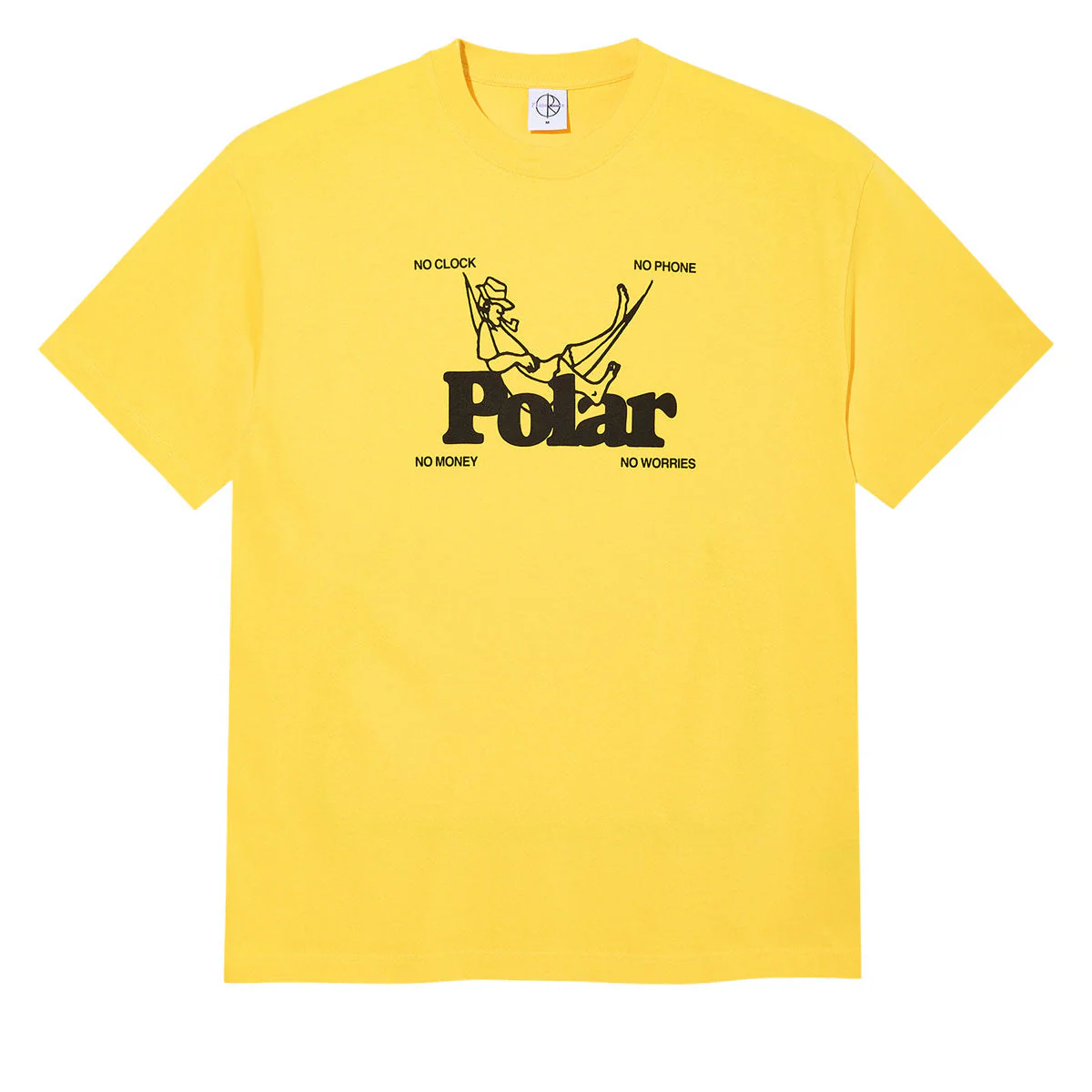 Polar No Worries T-Shirt - Lemon
