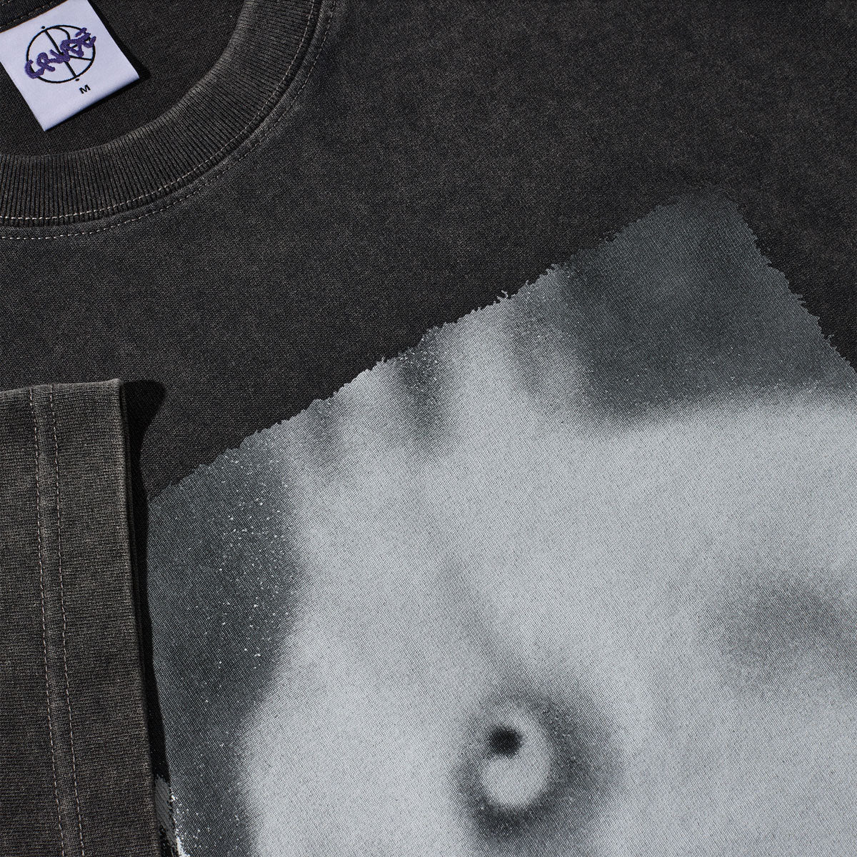 Polar Rabbit T-Shirt - Silver Black - Image 2
