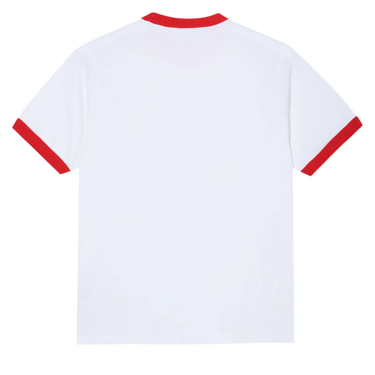 Polar Ringer T-Shirt - White/Red - Image 3