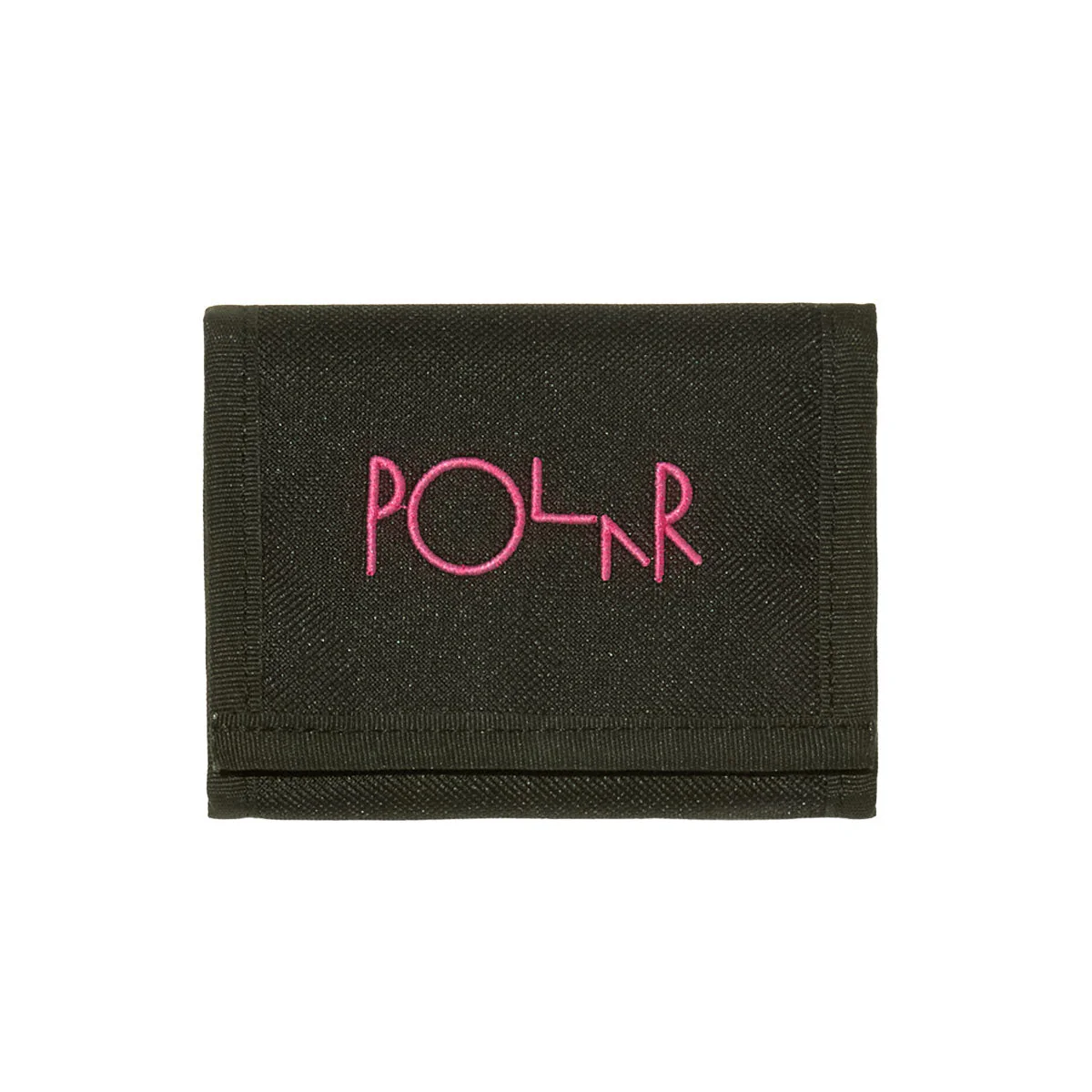 Polar Script Logo Key Wallet - Black/Pink