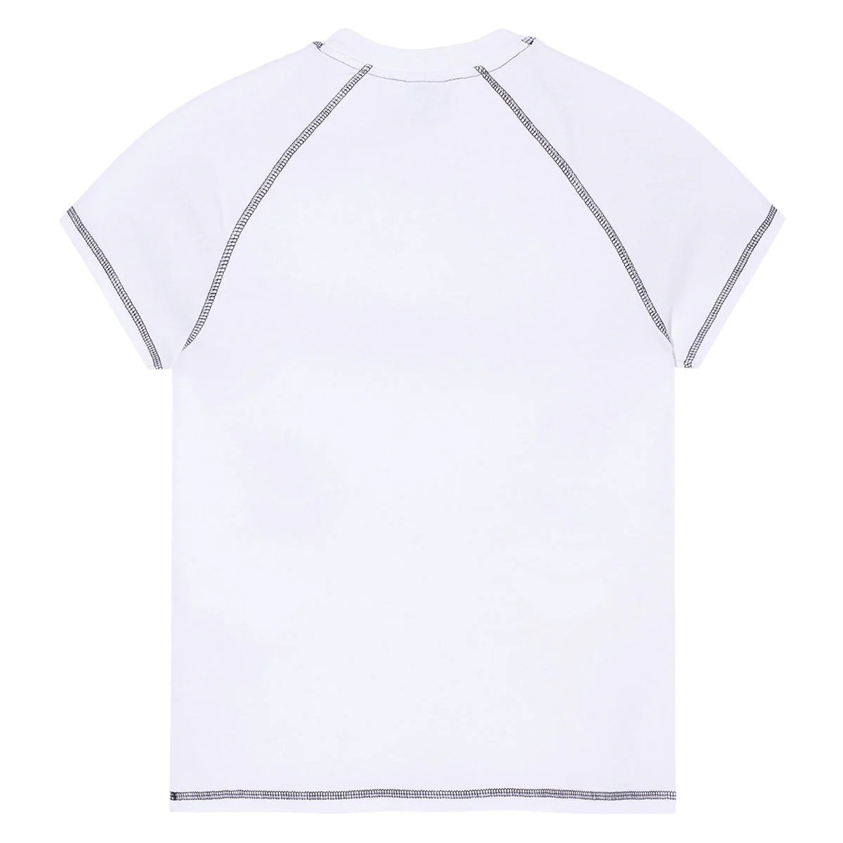 Polar Womens Script Logo Baby T-Shirt - White/Graphite - Image 2