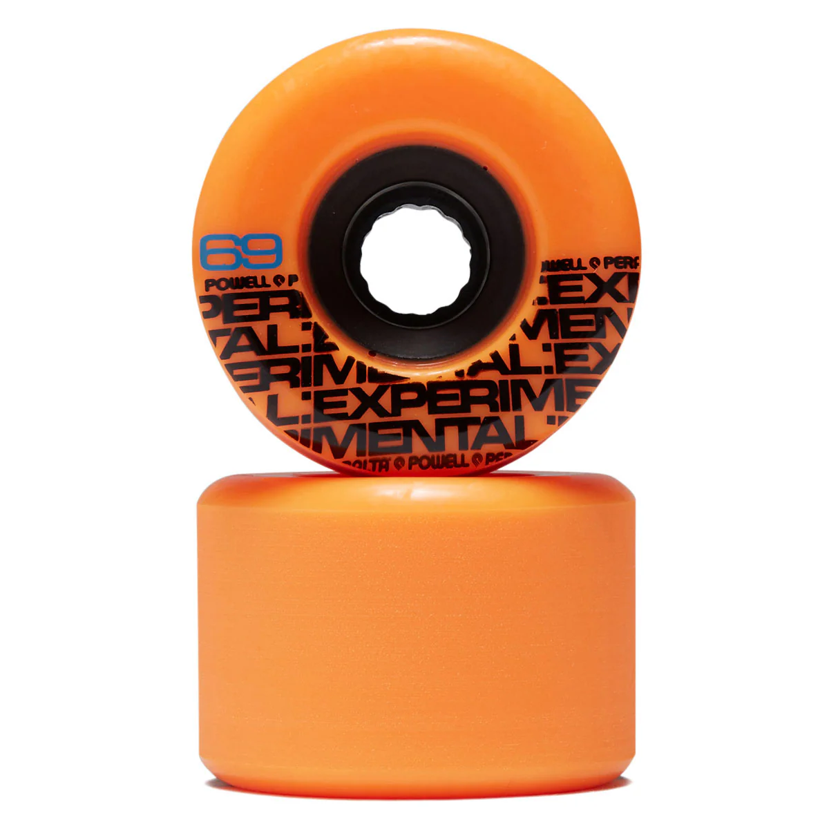 Powell-Peralta Downhill Beta Paster 78a Longboard Wheels - Orange - 69mm - Image 2