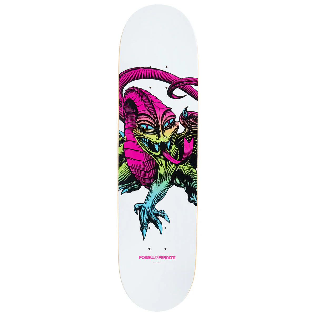 Powell-Peralta Steve Caballero Dragon Skateboard Deck - Lime Fade/White - 8.25"