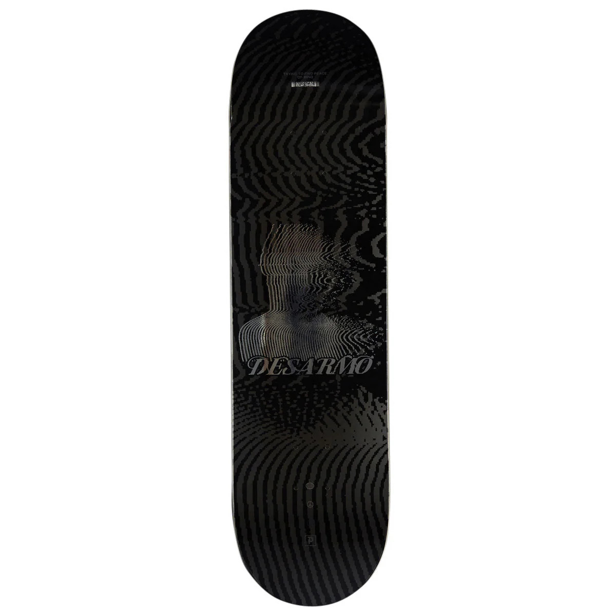 Primitive Desarmo Data Skateboard Deck - Black - 8.125"