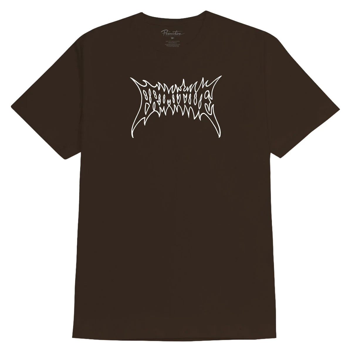 Primitive Threat T-Shirt - Brown