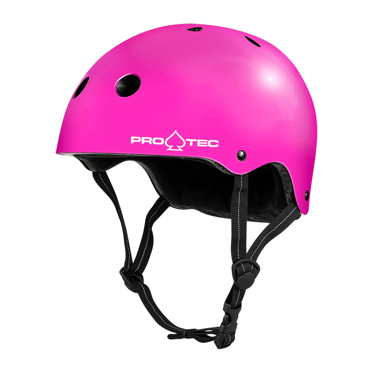 Pro-Tec Low Pro Helmet - Pink Glossy
