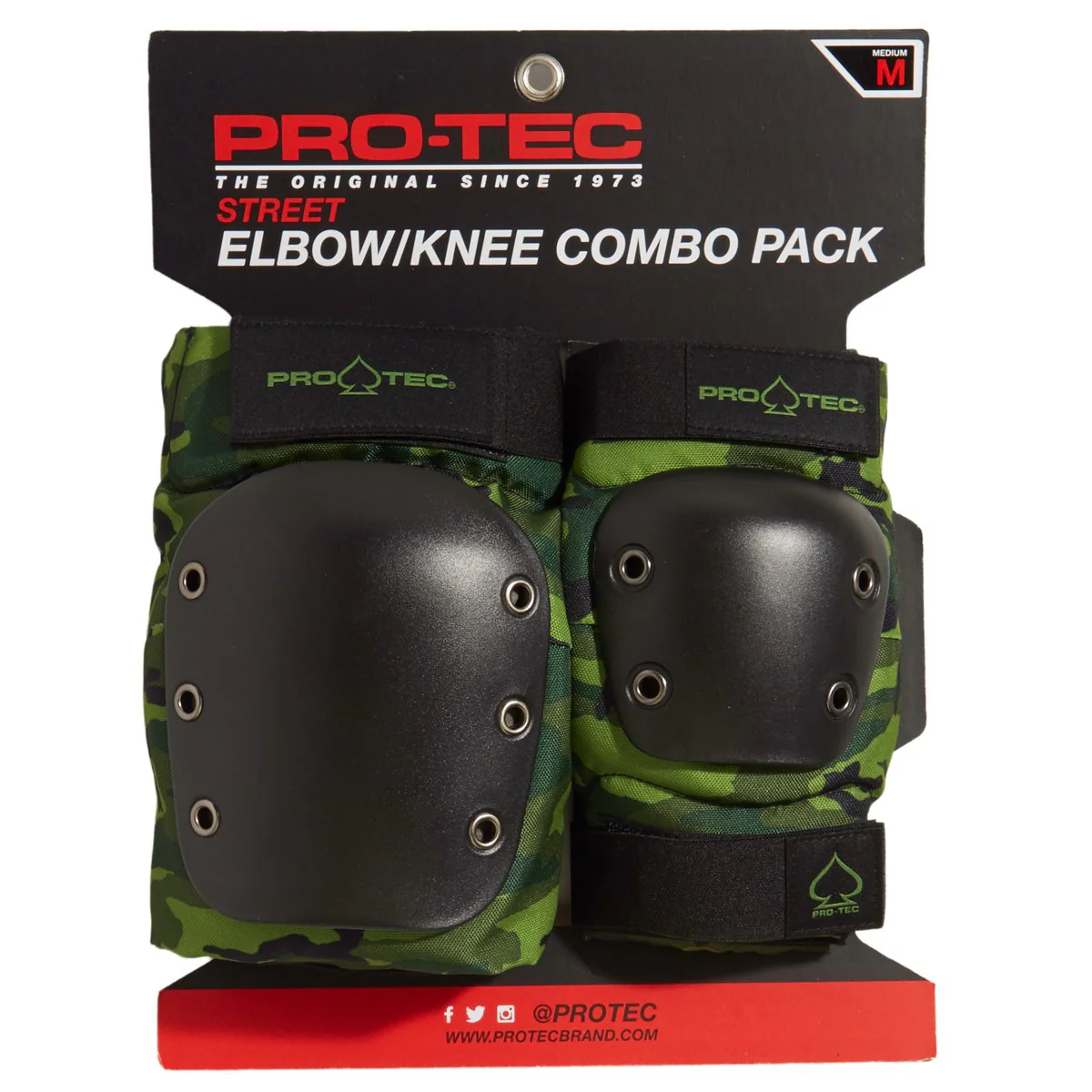 Pro-Tec Street Knee/Elbow Set of Pads - Camo