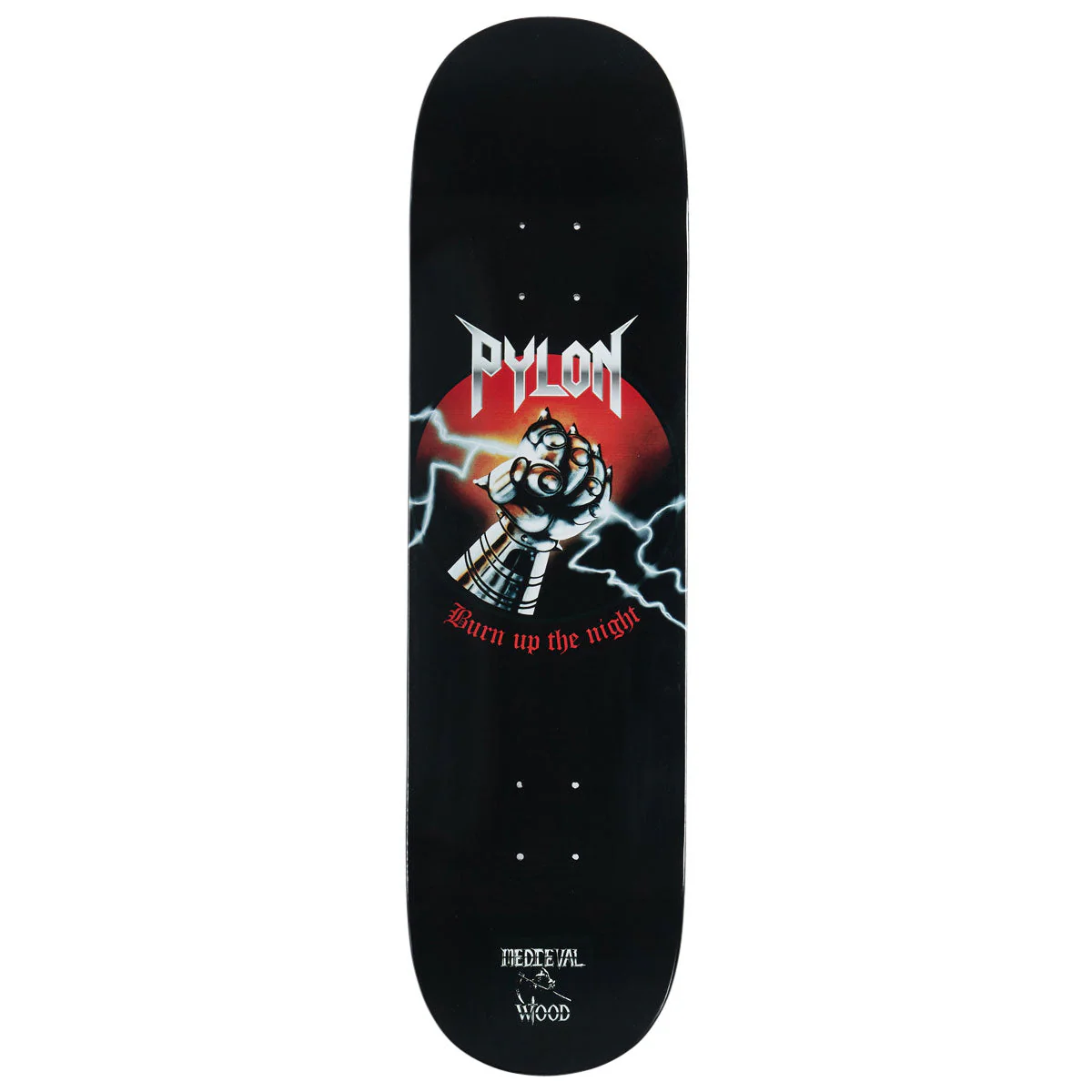 Pylon Burn Up The Night Skateboard Deck - 8.38"