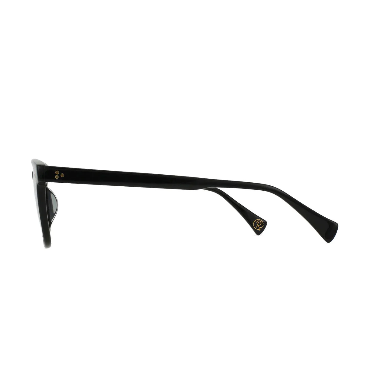 Raen Alvez 54 Sunglasses - Recycled Black/Green Polarized - Image 3