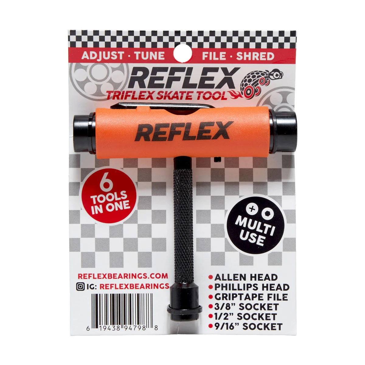Reflex TriFlex Tool - Orange