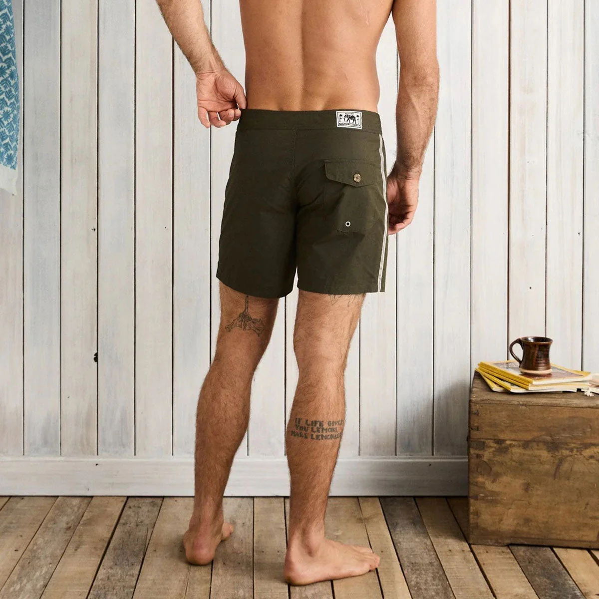 Rhythm Chasm Boardshorts - Pine - Image 4
