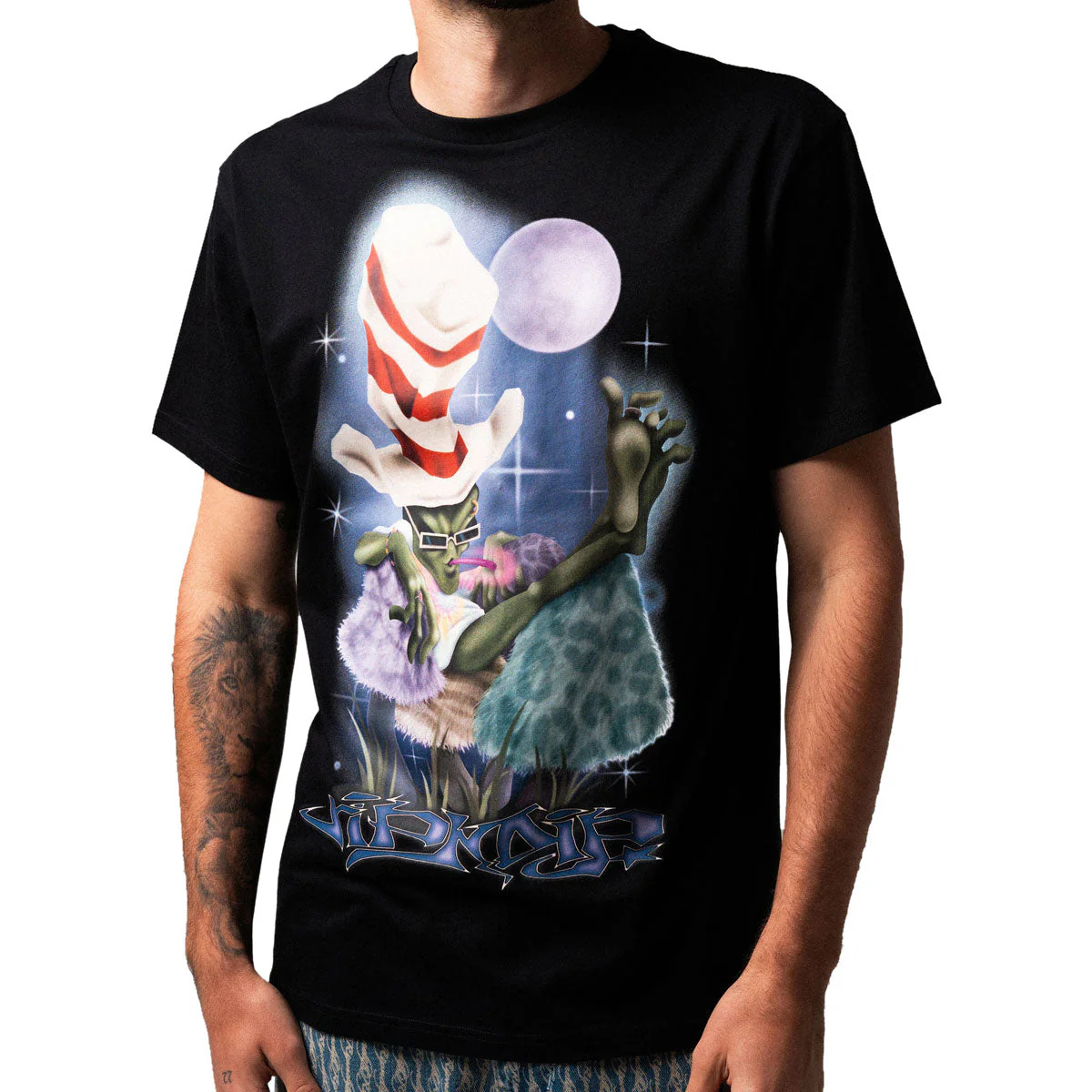 RIPNDIP Big Poe T-Shirt - Black - Image 2