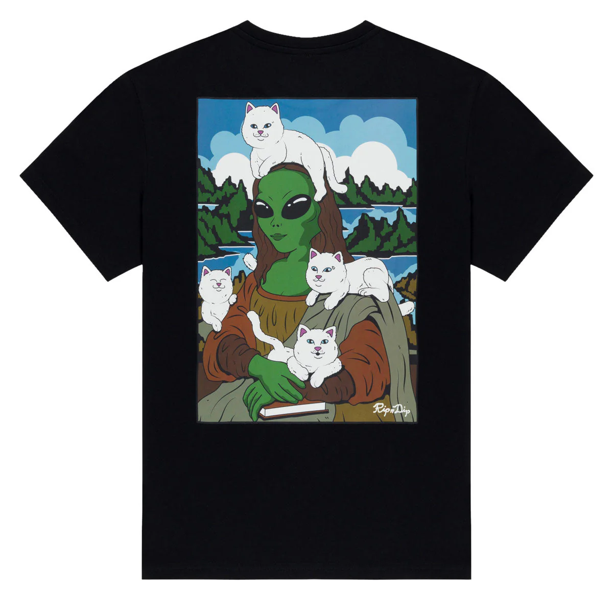 RIPNDIP Here All Along T-Shirt - Black