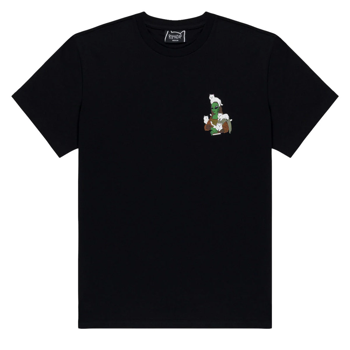 RIPNDIP Here All Along T-Shirt - Black - Image 2