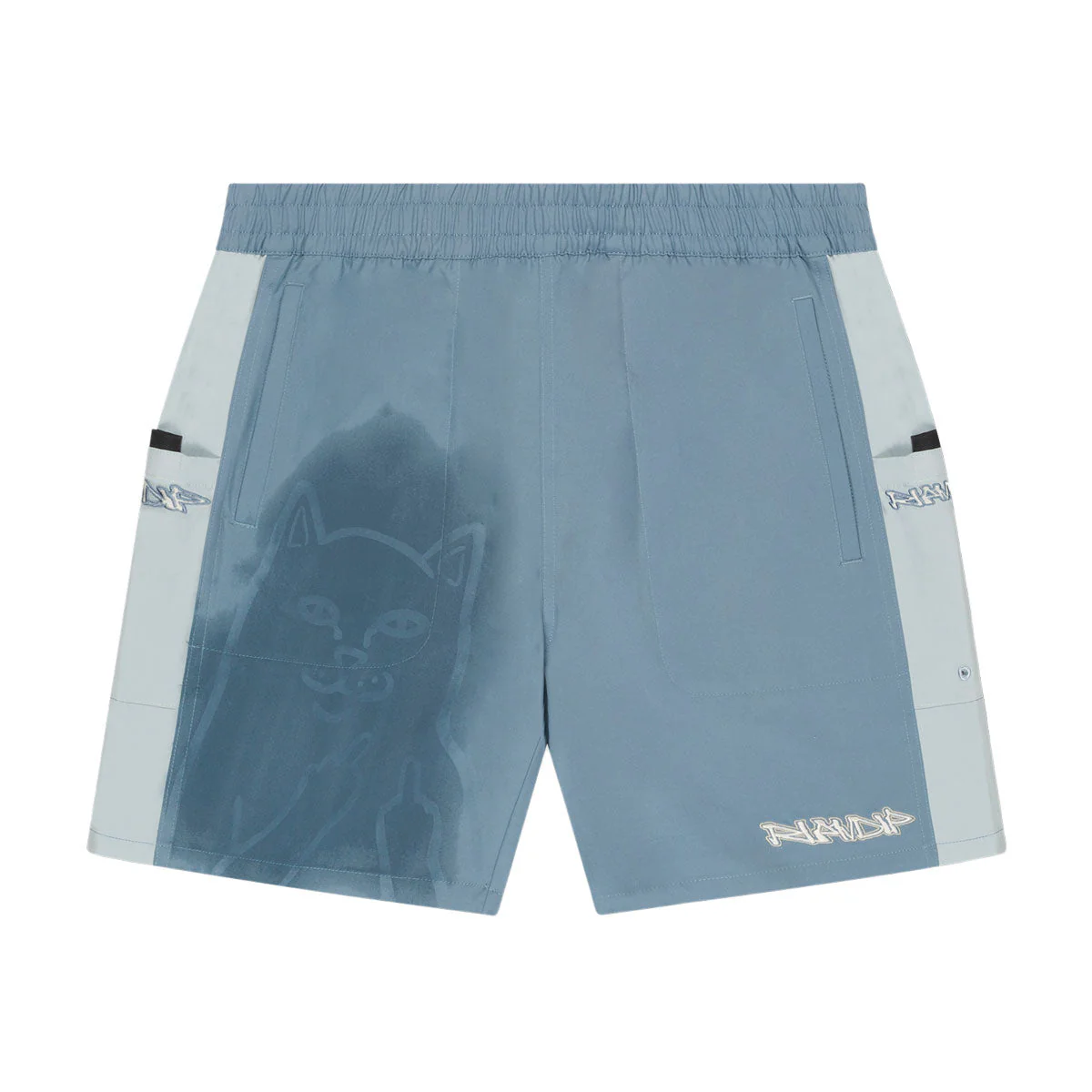 RIPNDIP Lord Nermal Boardshorts - Slate - Image 4