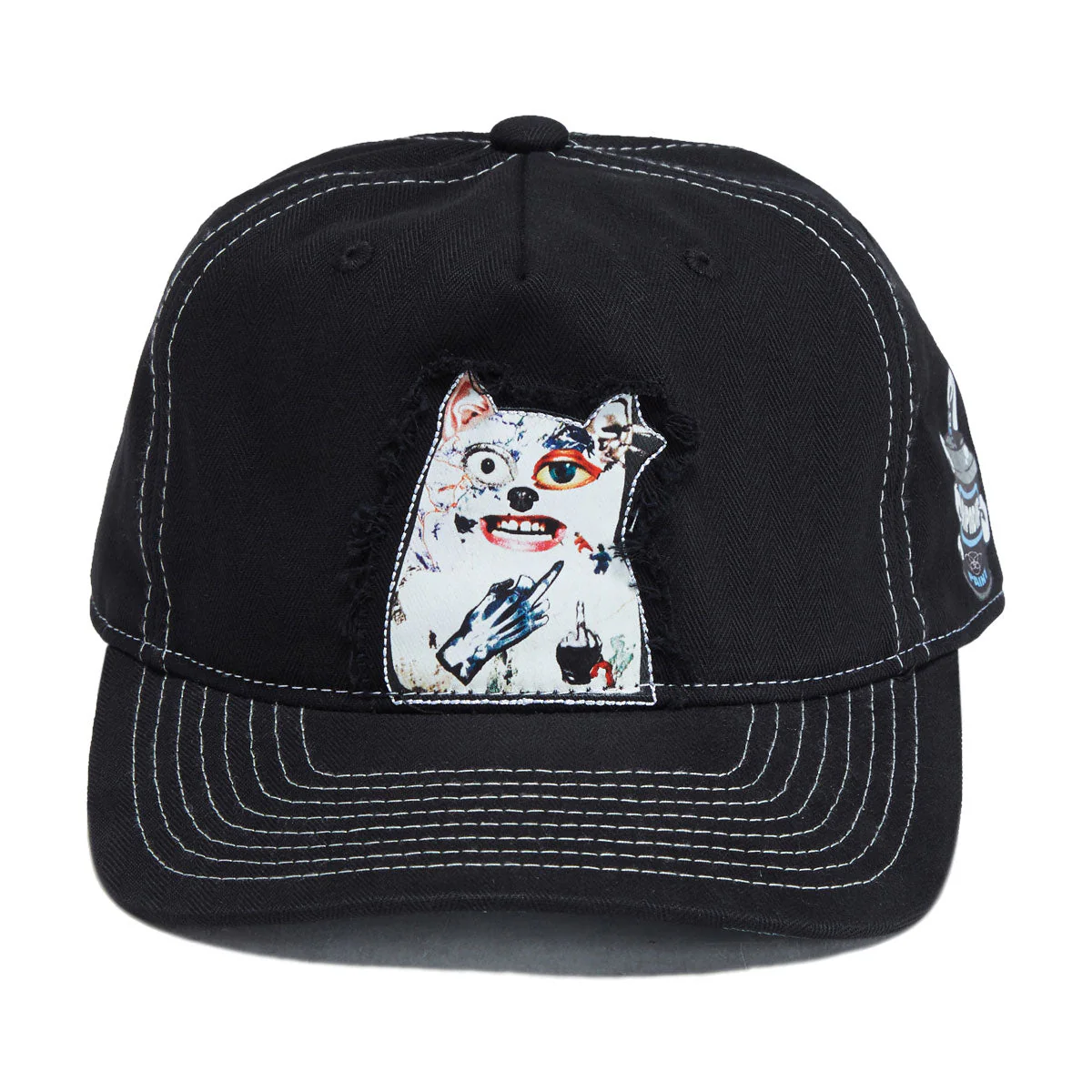 RIPNDIP Lord Nermal Collage Snapback Hat - Black - Image 5