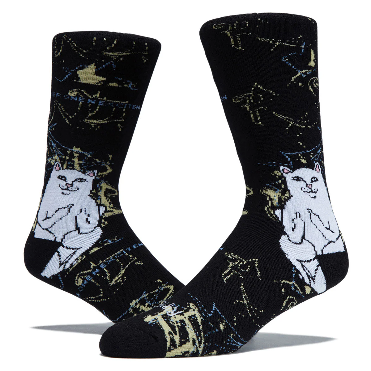 RIPNDIP Lord Nermal Madness Socks - Black - Image 2