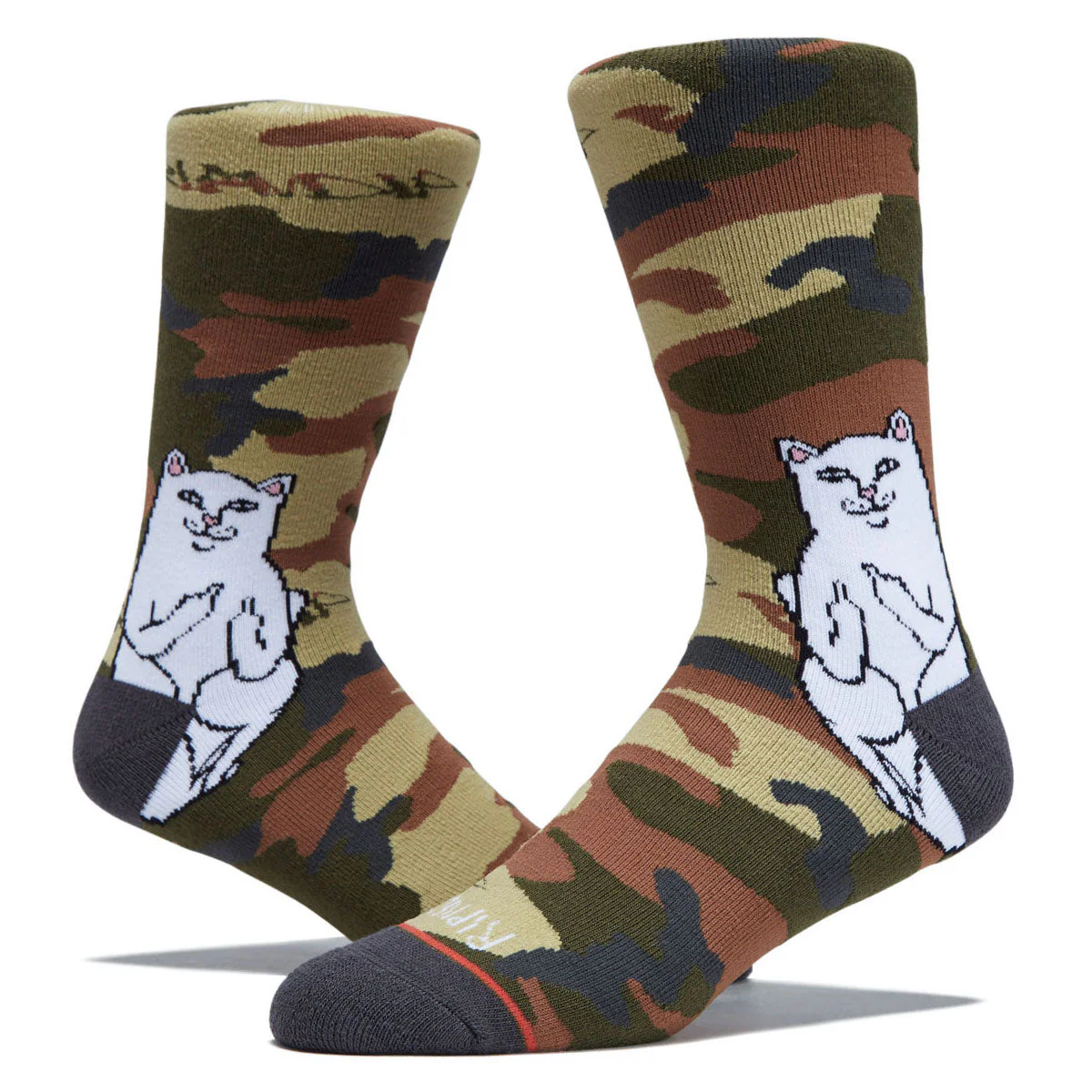 RIPNDIP Lord Nermal Street Socks - Camo - Image 2