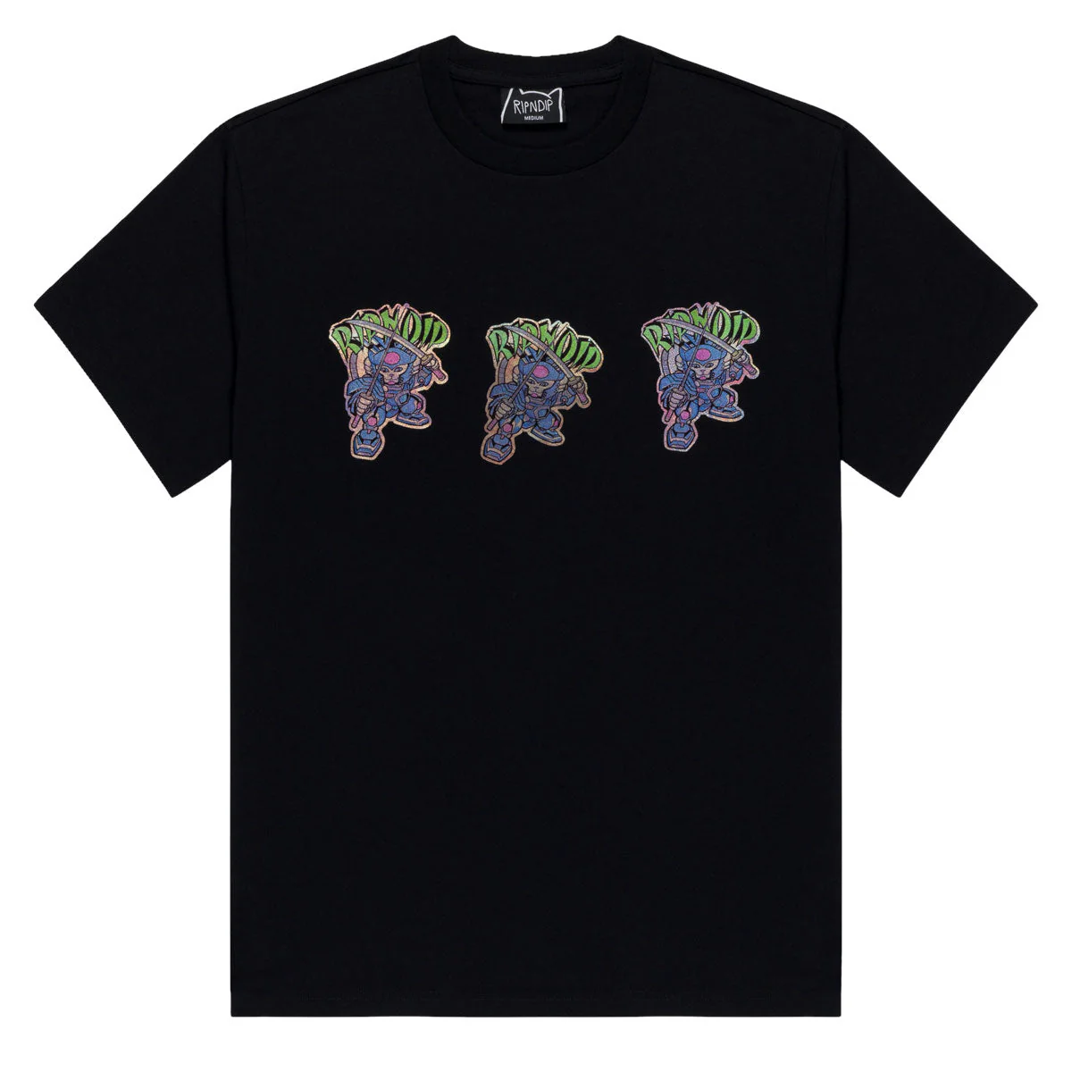 RIPNDIP Robot Samurai T-Shirt - Black