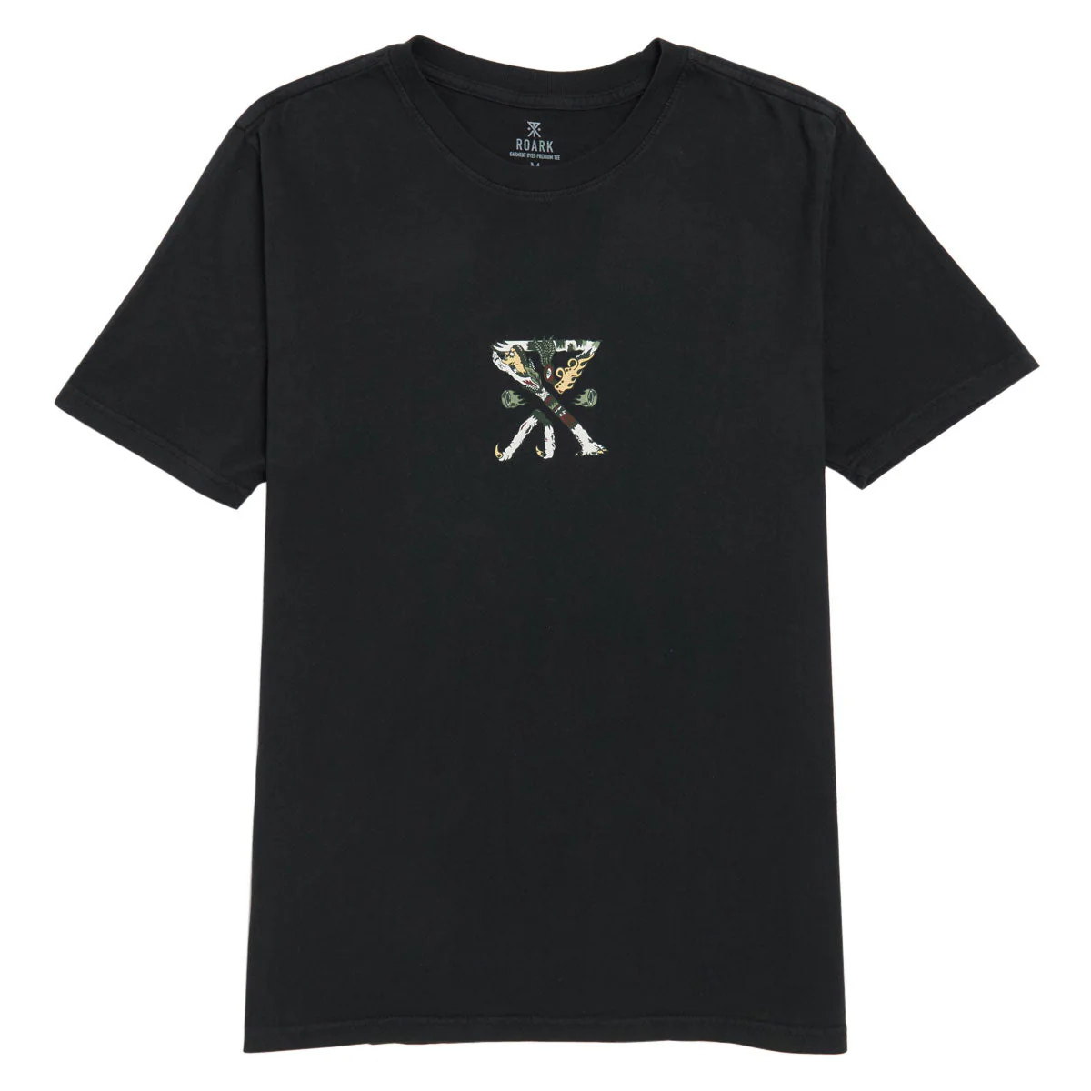 Roark Augs Safe Camp T-Shirt - Washed Black