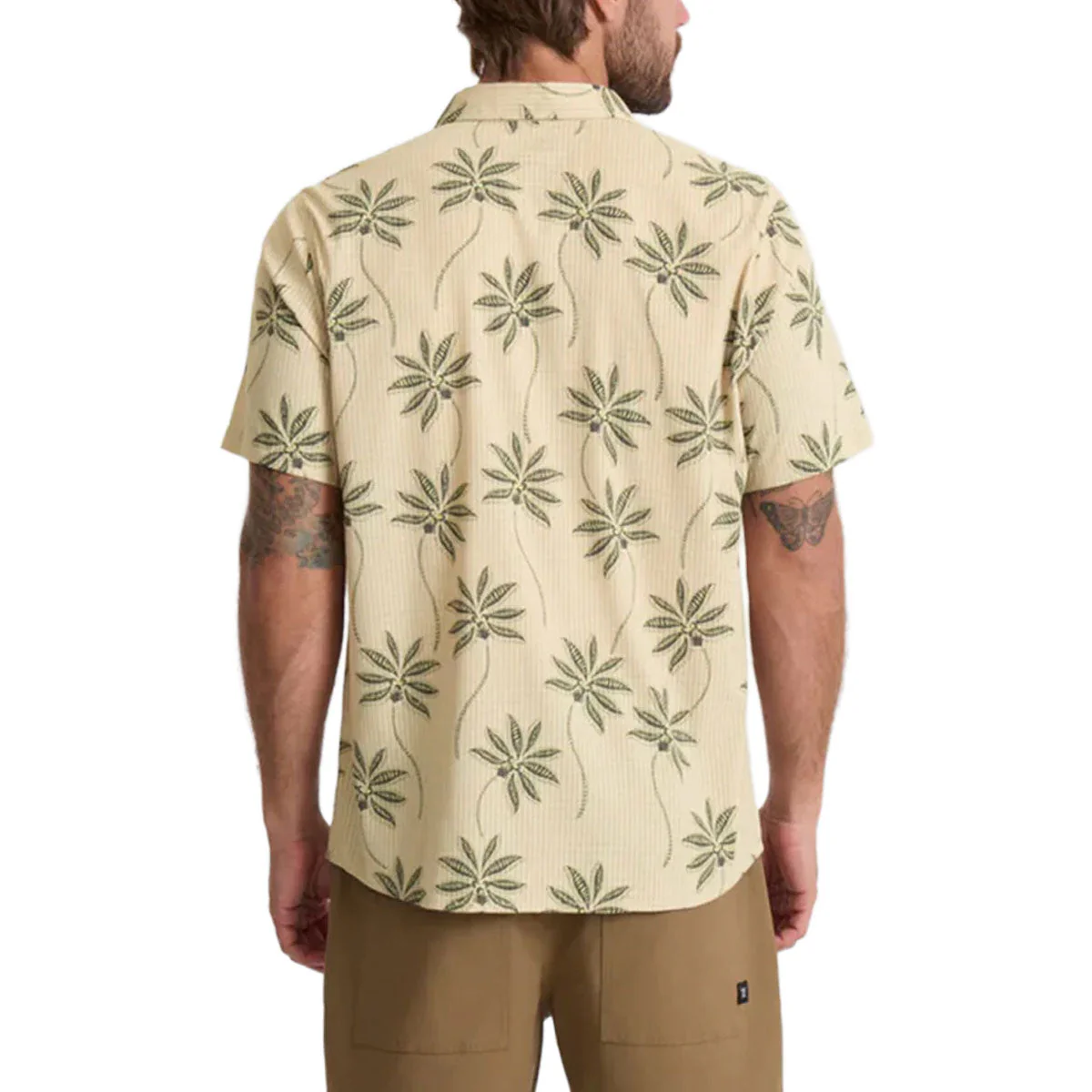 Roark Bless Up Shirt - Fossil Print - Image 2