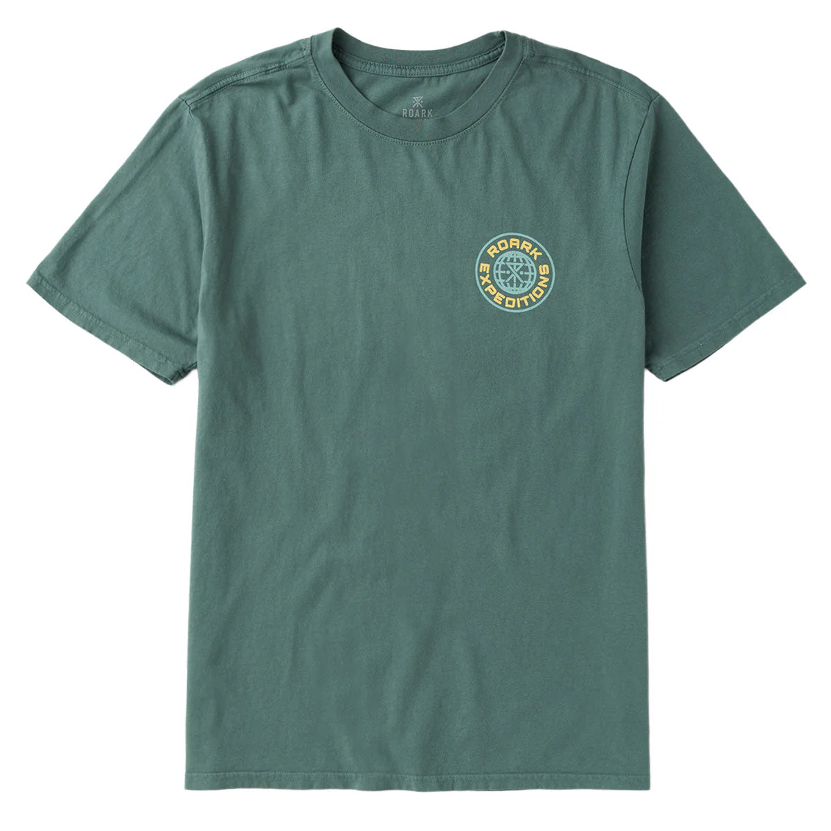 Roark Goin Global T-Shirt - Slate Green - Image 2