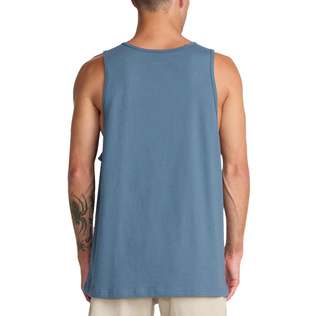 RVCA Balance Horizon Tank Top - Vintage Navy - Image 3