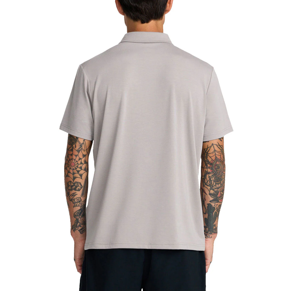 RVCA Balance Polo Shirt - Brown Stone - Image 2