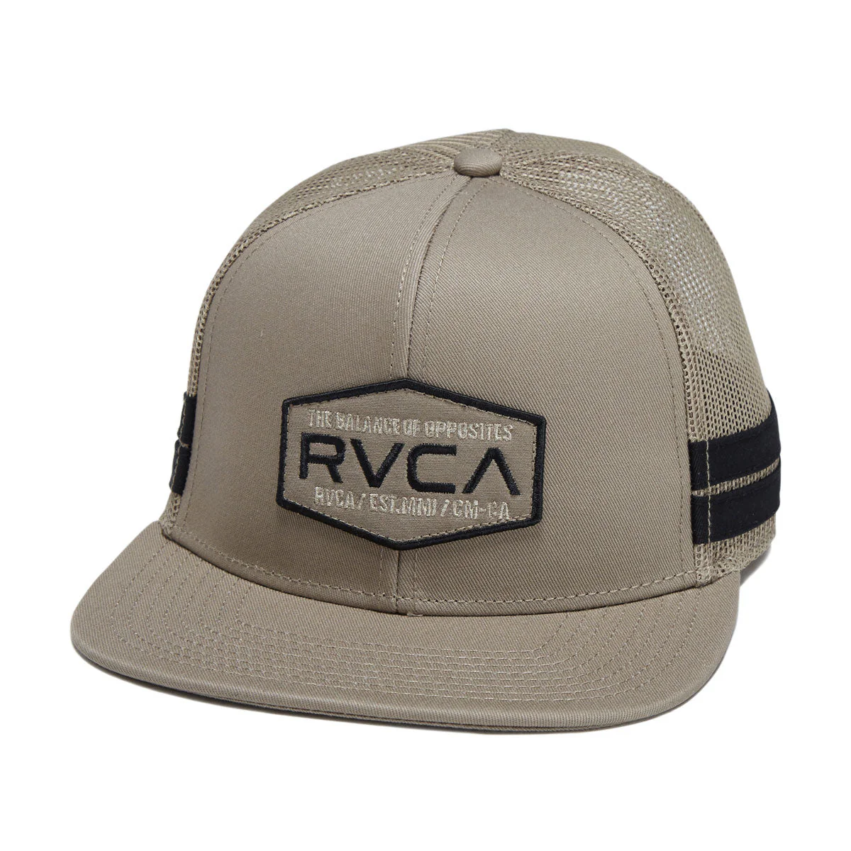 RVCA Band Shift Snapback Hat - Dark Khaki
