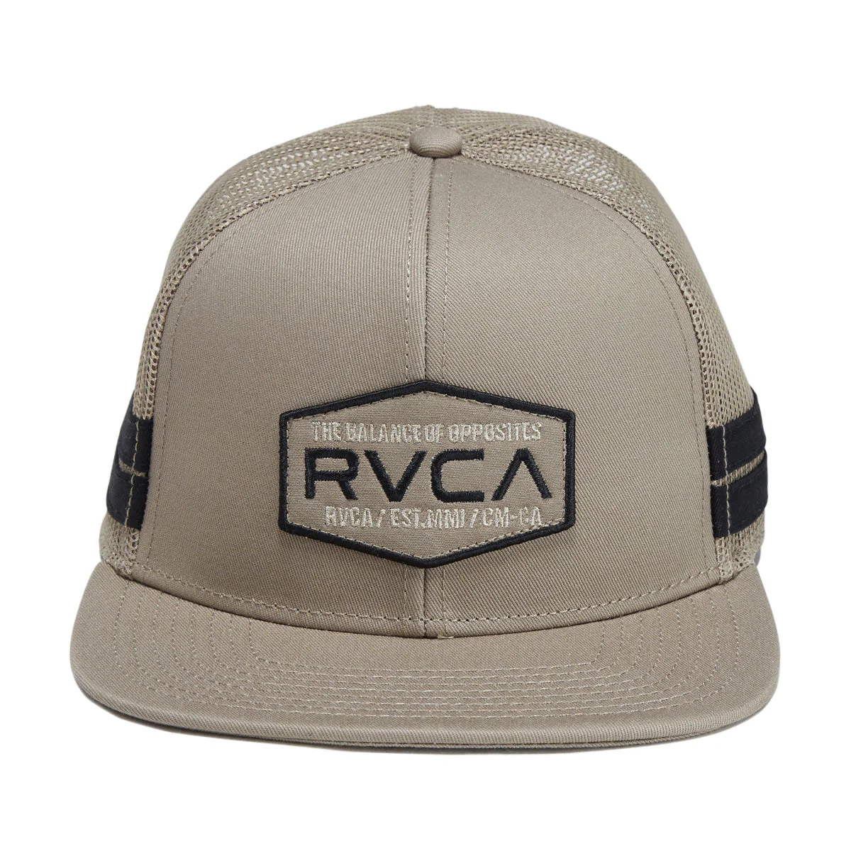 RVCA Band Shift Snapback Hat - Dark Khaki - Image 3