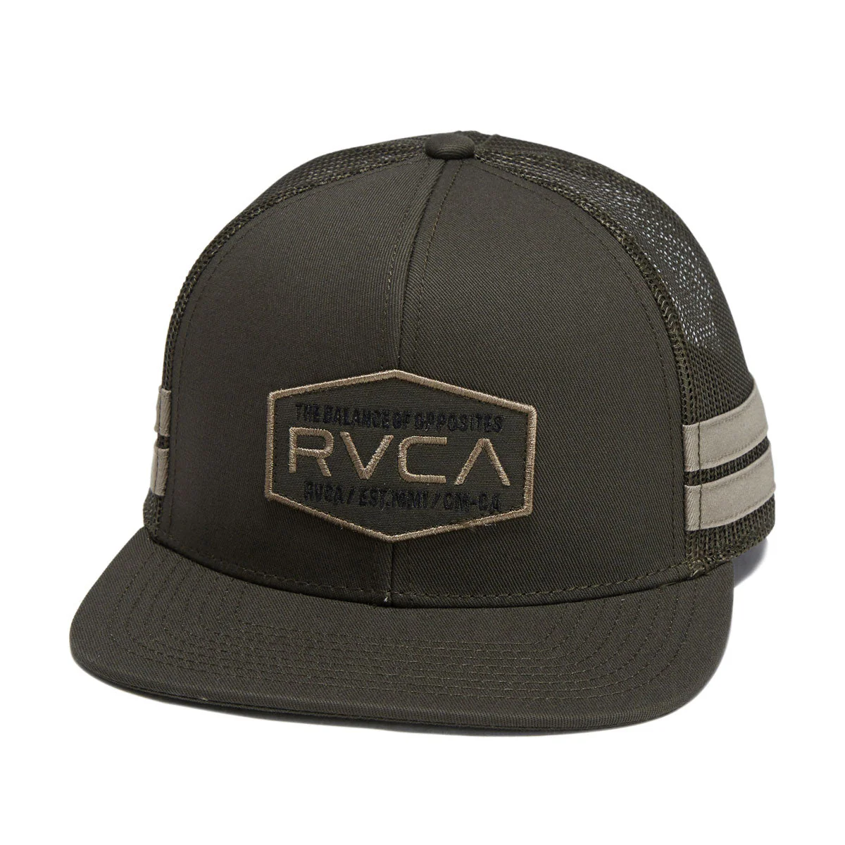 RVCA Band Shift Snapback Hat - Olive