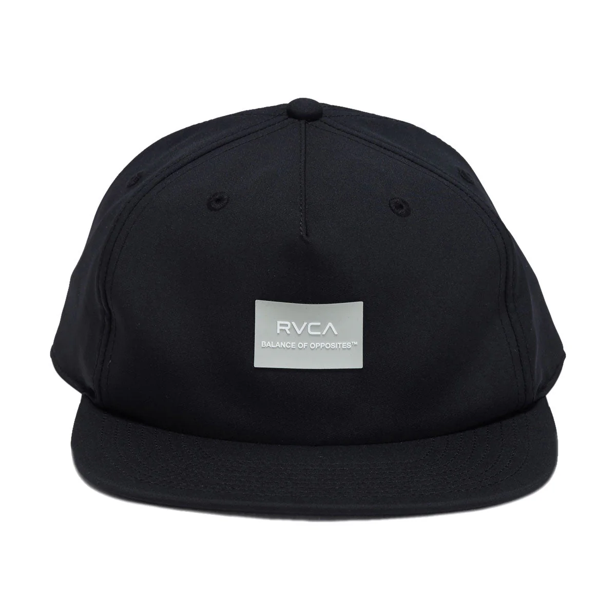 RVCA Vacancy Snapback Hat - Black - Image 3