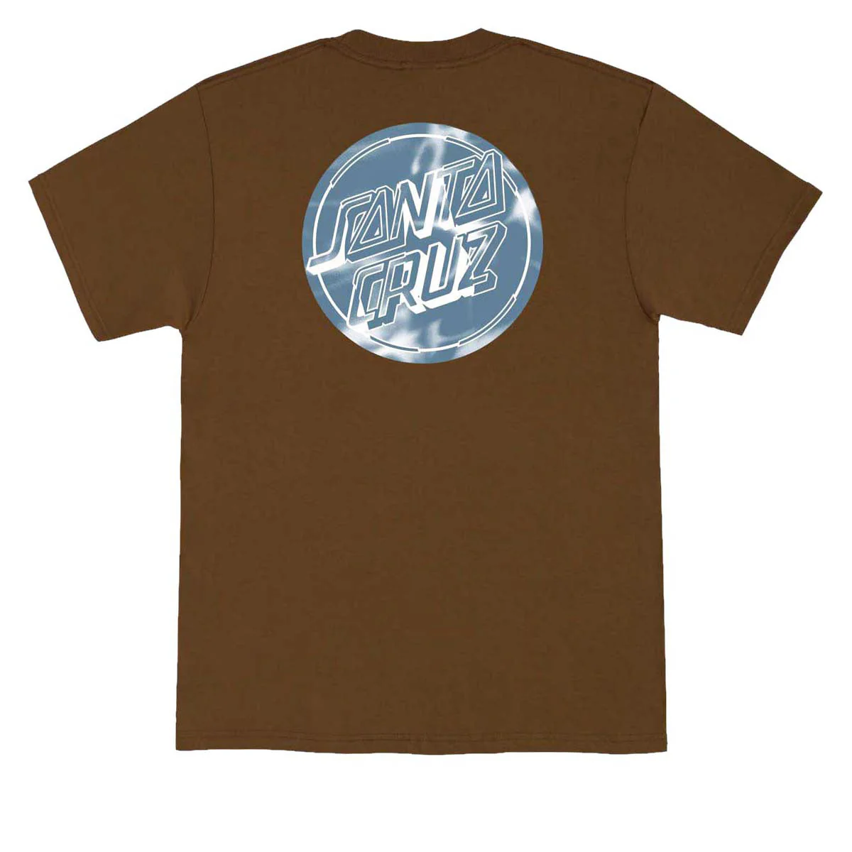 Santa Cruz Acid Cloud Dot T-Shirt - Brown