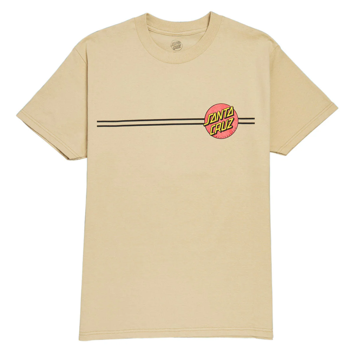 Santa Cruz Classic Dot T-Shirt - Sand