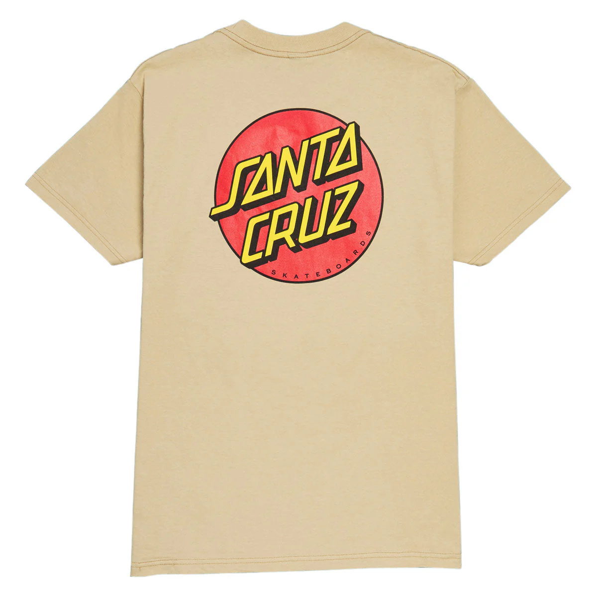 Santa Cruz Classic Dot T-Shirt - Sand - Image 2