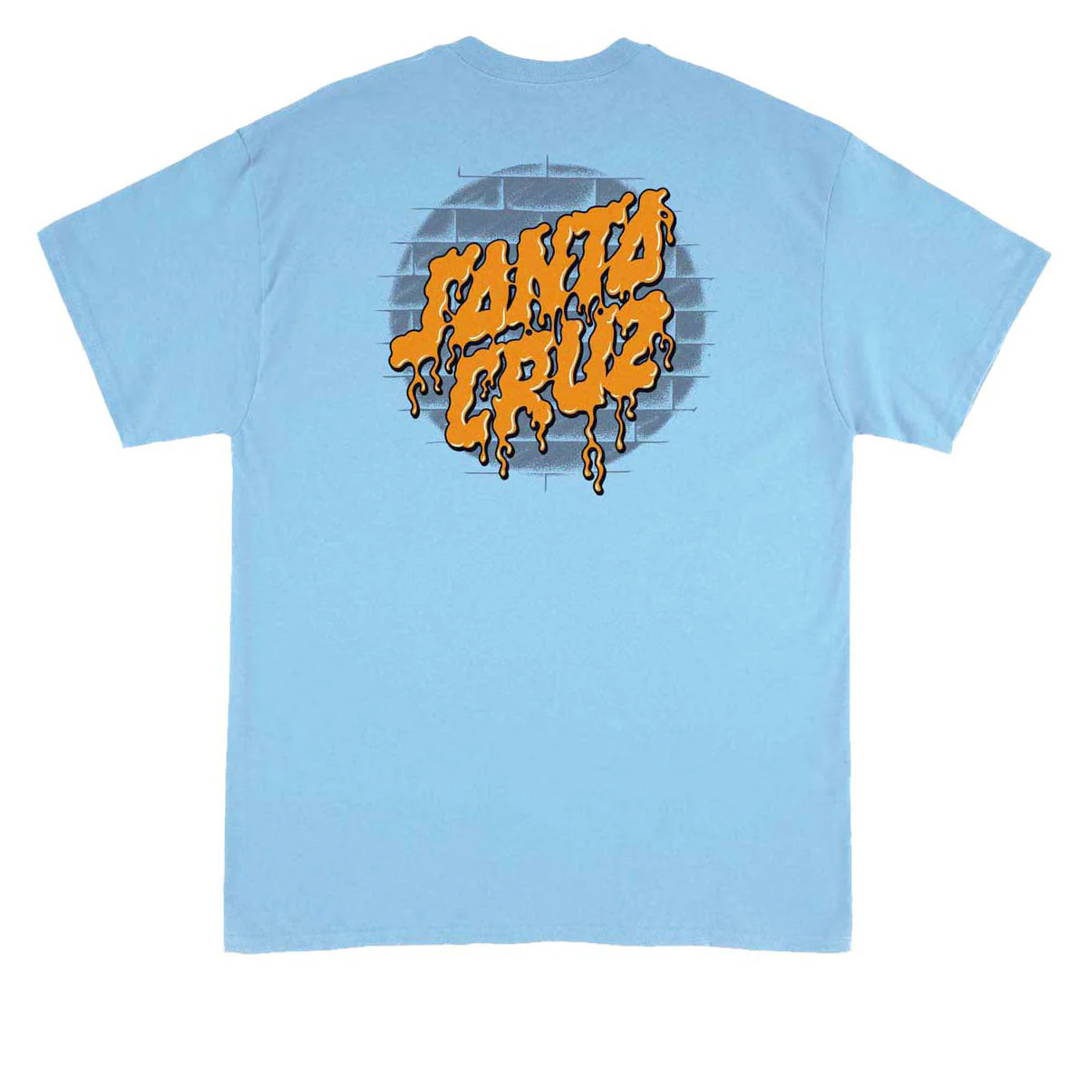 Santa Cruz Delfino Spotlight Dot T-Shirt - Sky Blue