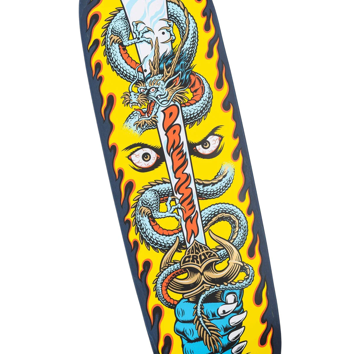 Santa Cruz Dressen Sword Pro Shaped Skateboard Deck - 9.25" - Image 3
