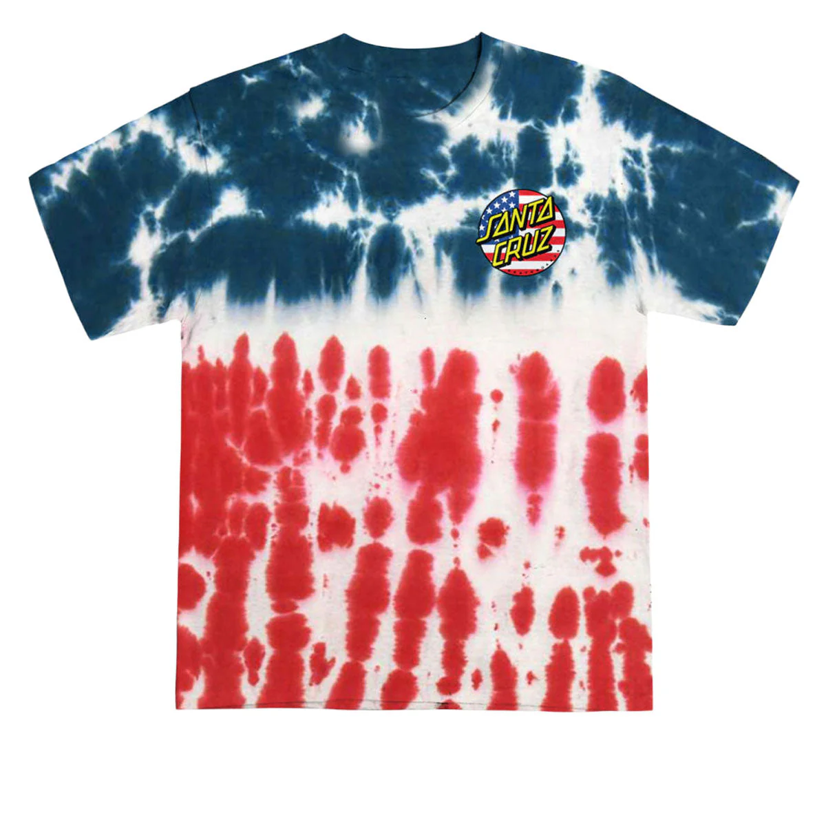 Santa Cruz July 4th Dot V2 T-Shirt - Flag