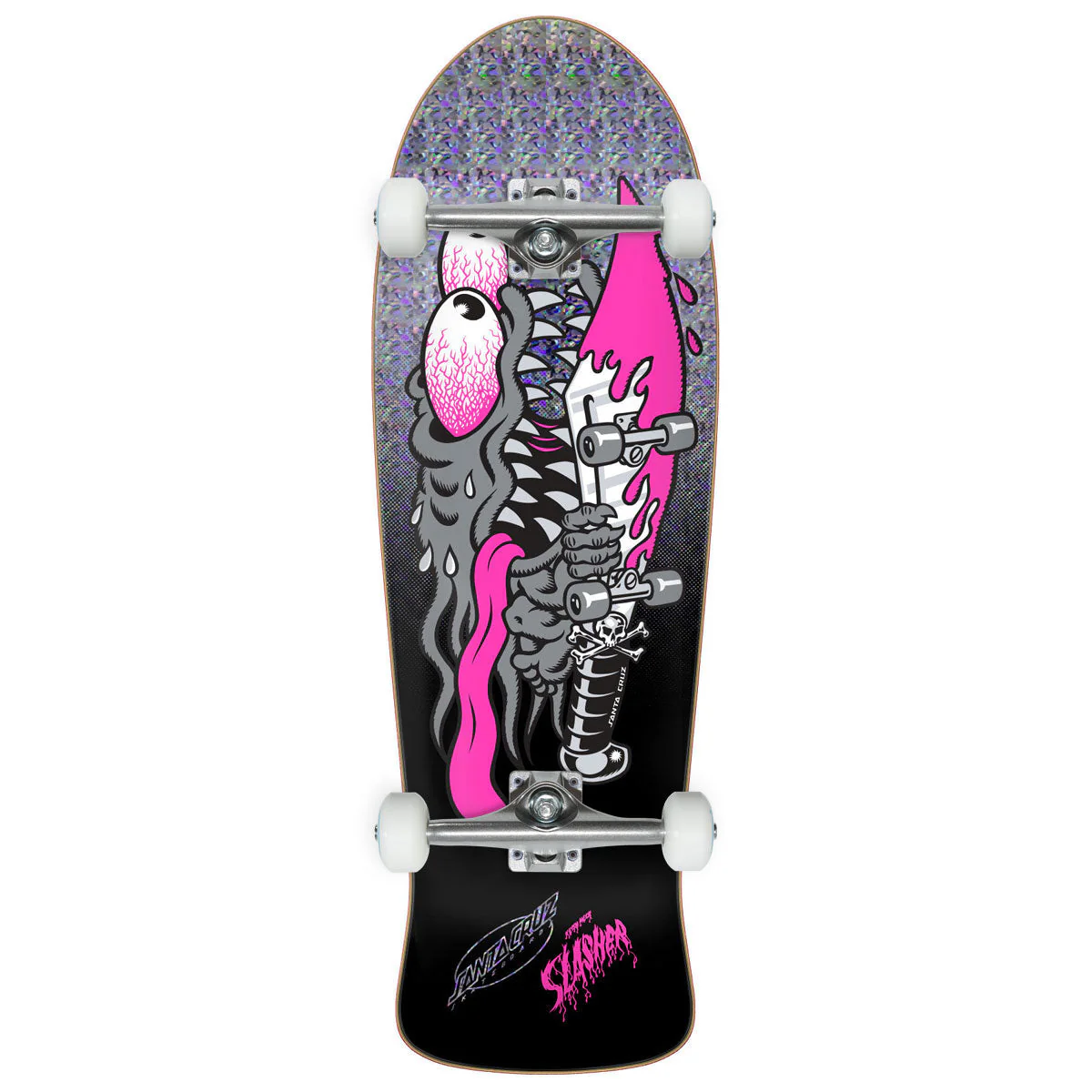 Santa Cruz Meek Slasher II Reissue Skateboard Complete - 10.10"