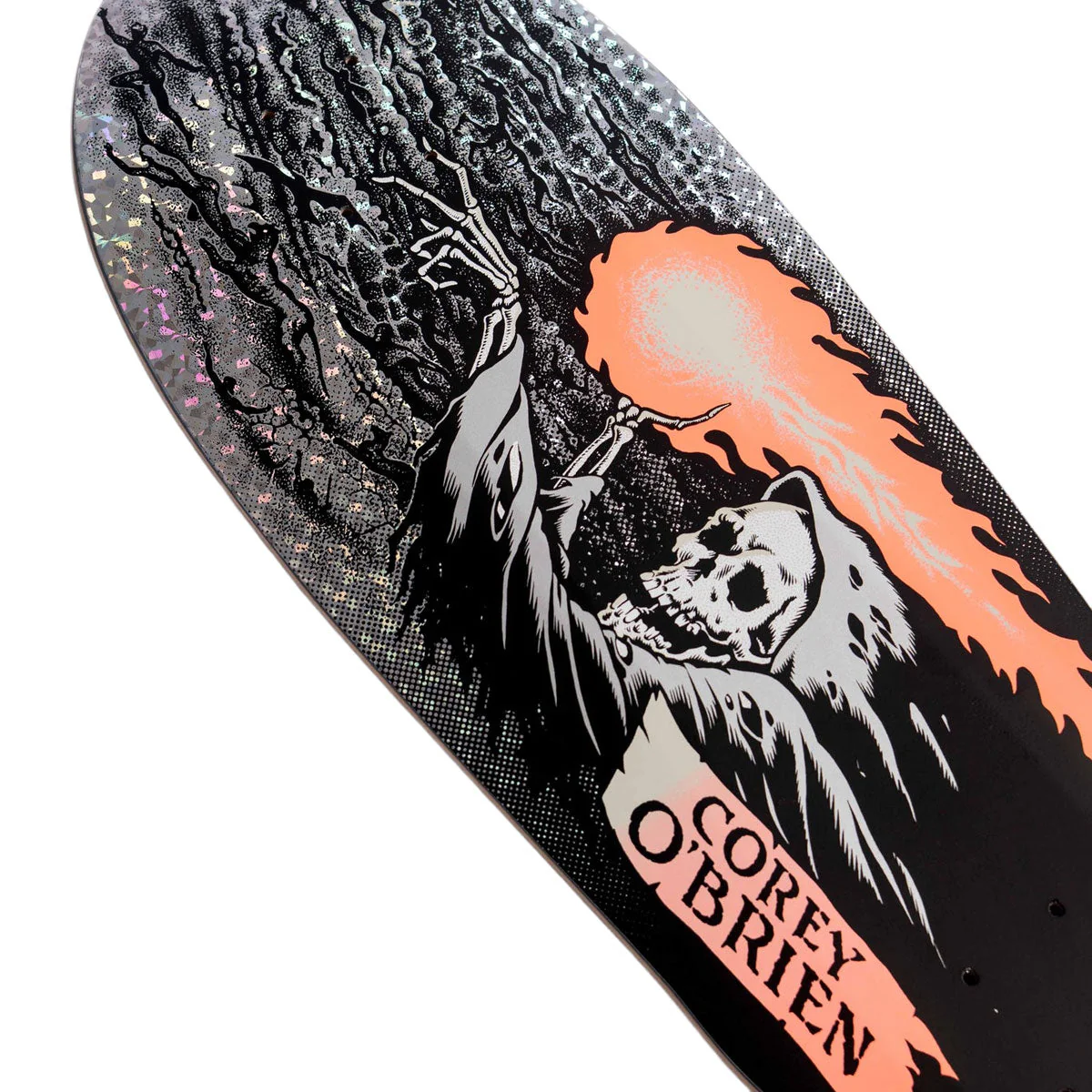 Santa Cruz Obrien Reaper II Reissue Skateboard Deck - 9.85" - Image 3
