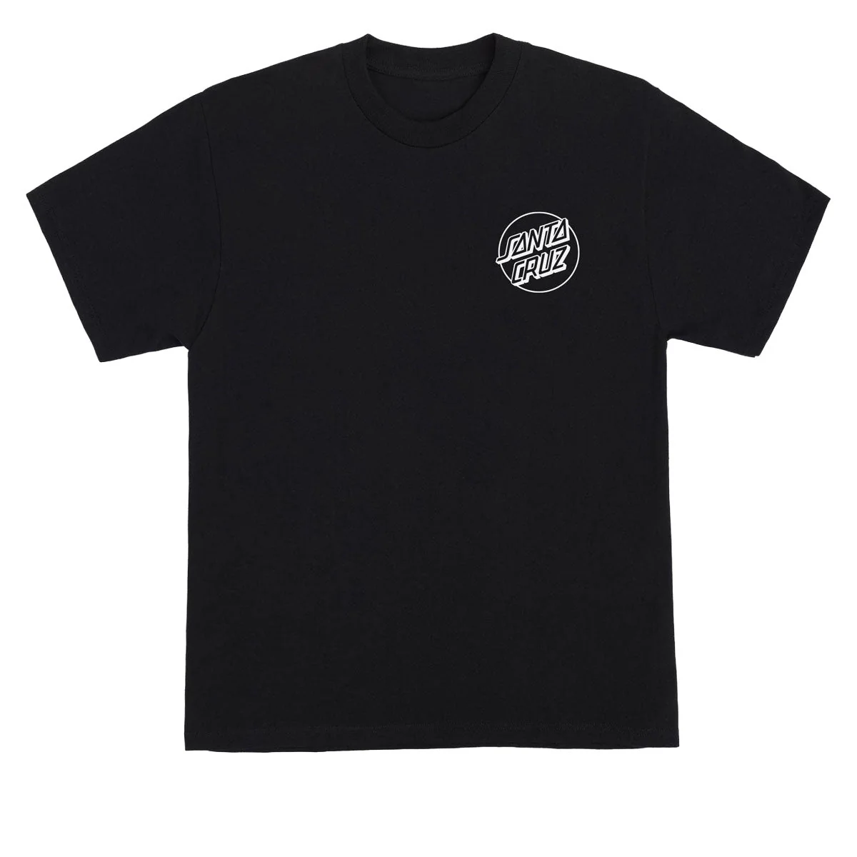 Santa Cruz Opus Dot Chest T-Shirt - Black