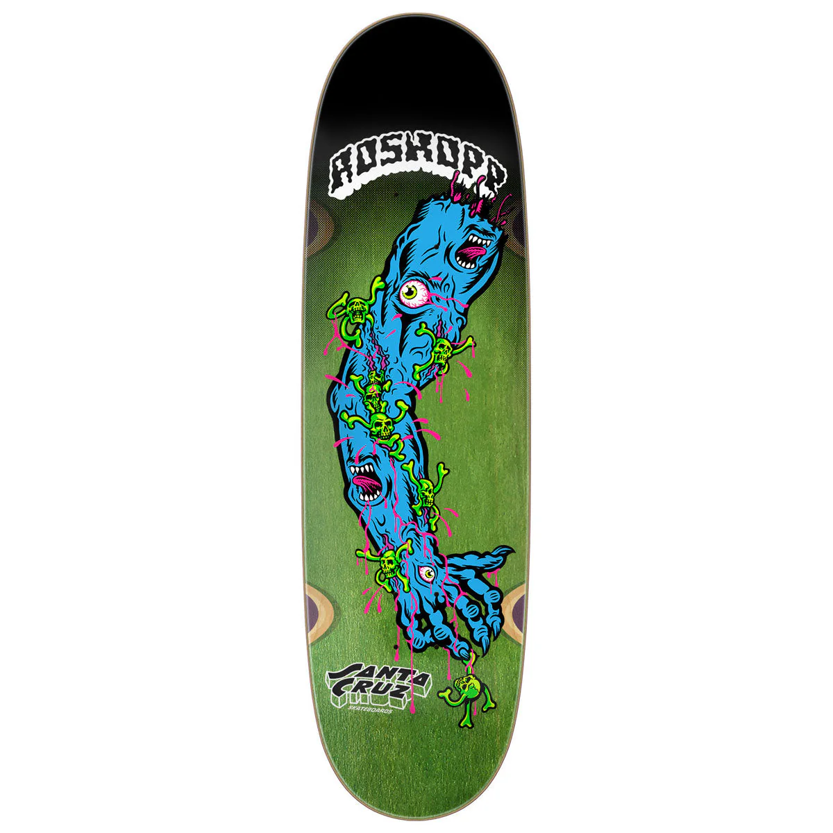 Santa Cruz Roskopp Screaming Arm Pro Skateboard Deck - 9.00"