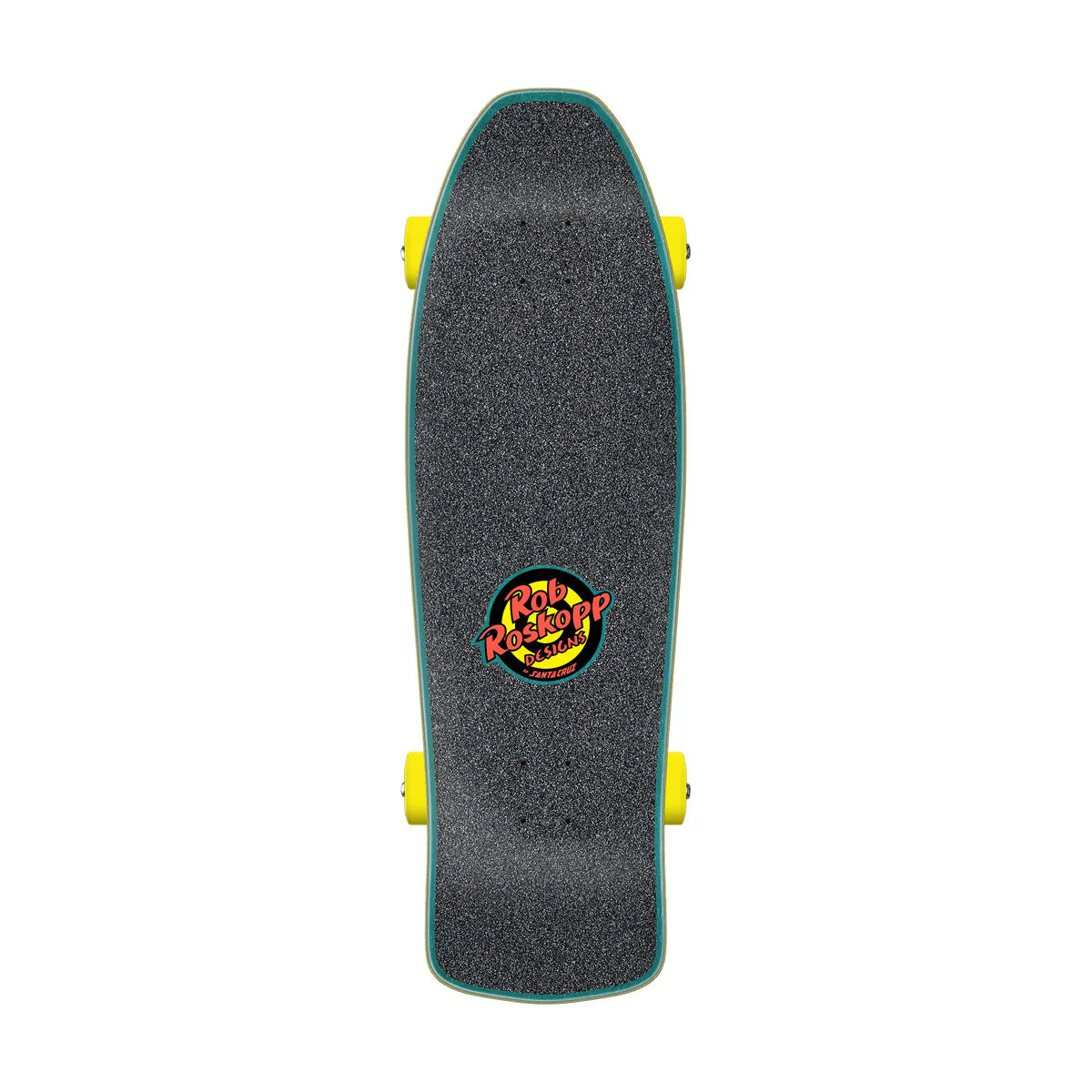 Santa Cruz Roskopp Screaming Five Shaped Pre-Built Cruzer Longboard Complete - 10.32" - Image 2