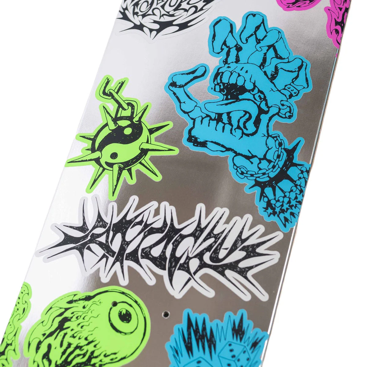 Santa Cruz Scribble Flash FeelBase Skateboard Complete - 8.00" - Image 3