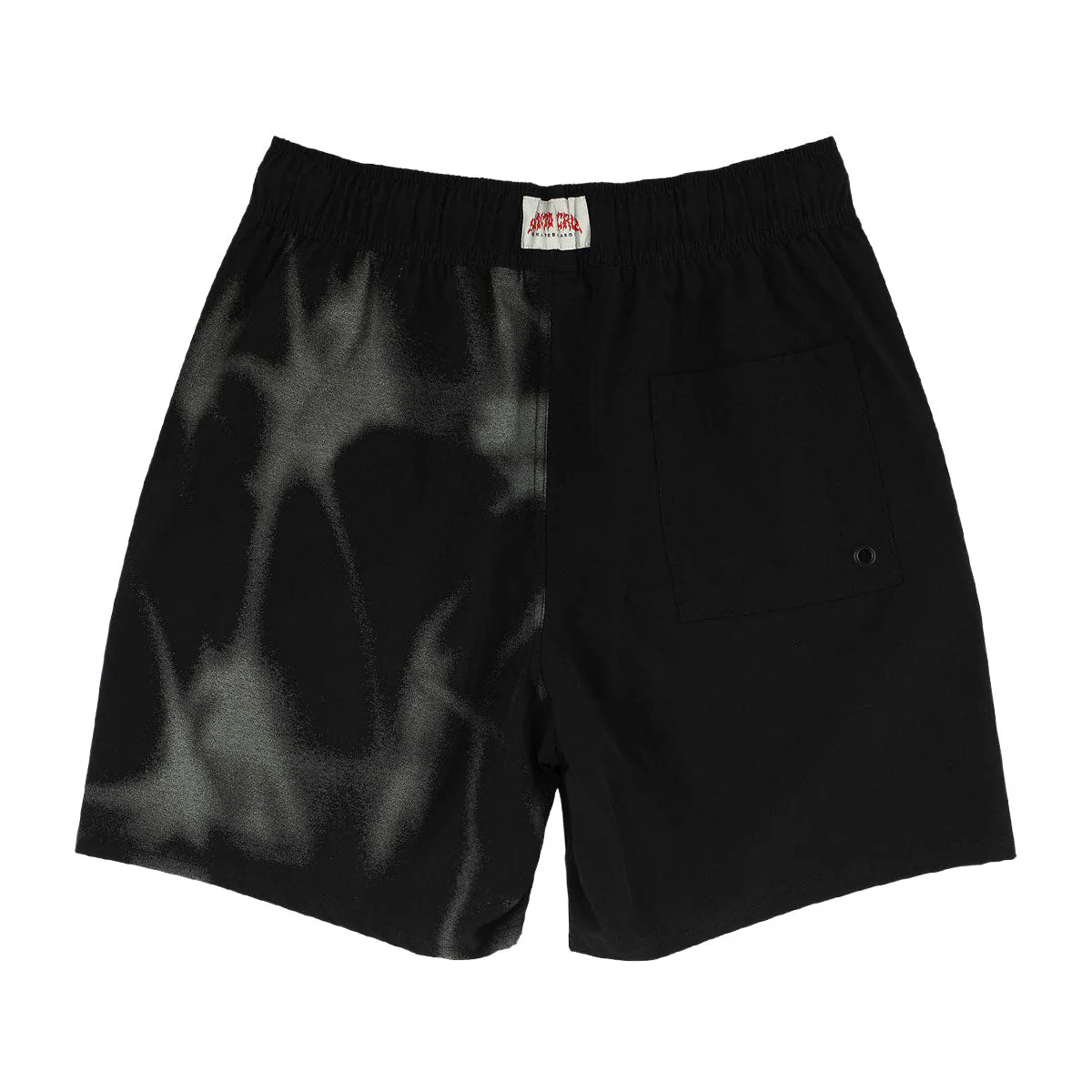 Santa Cruz TTE Messenger Elastic Waist Boardshorts - Black Haze - Image 2