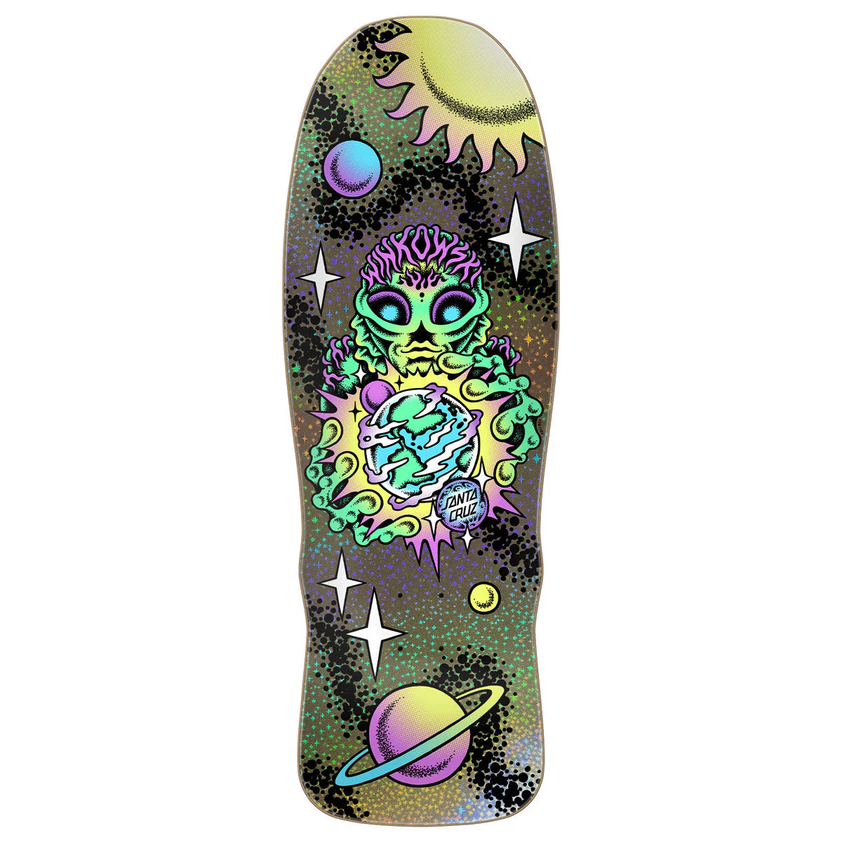 Santa Cruz Winkowski Cosmic Pro Shaped Skateboard Deck - 10.35"