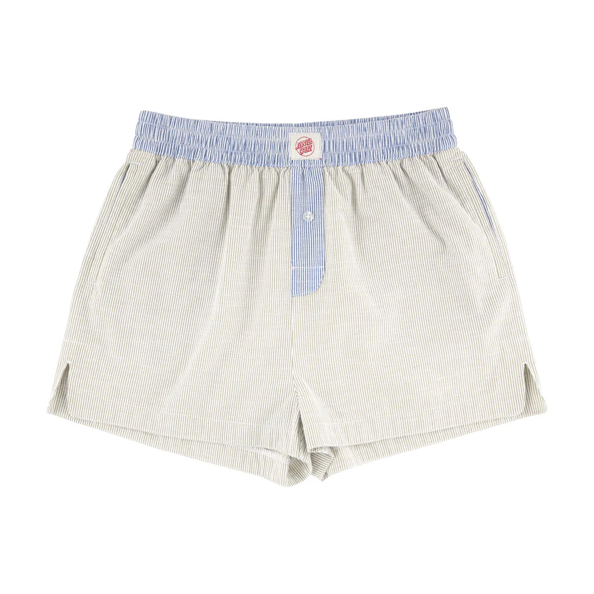 Santa Cruz Womens Opus Dot Lounge Shorts - Pine Stripe