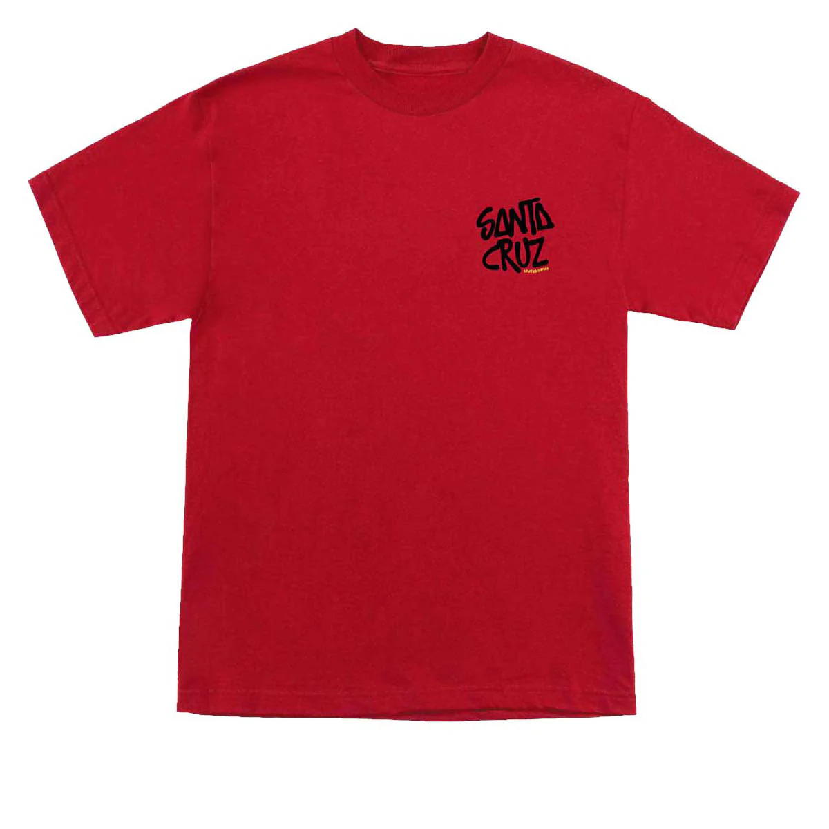 Santa Cruz Wood Cut T-Shirt - Red - Image 2
